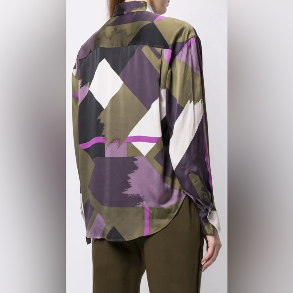 Equipment Femme Melanni Silk Blouse, Size Small, NWOT. - Picture 14 of 15